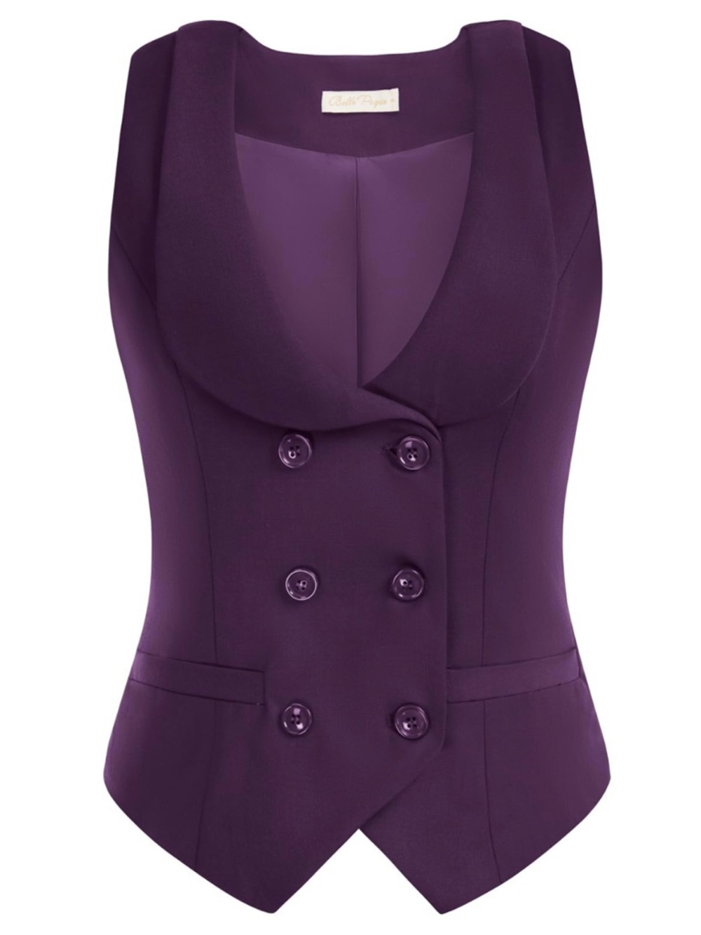 Belle Poque Purple Vest